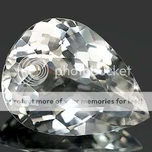 AWESOME! 3.35 Ct. FLAWLESS Natural Brazilian Light Blue Aquamarine Gemstone -100% Natural Aquamarine