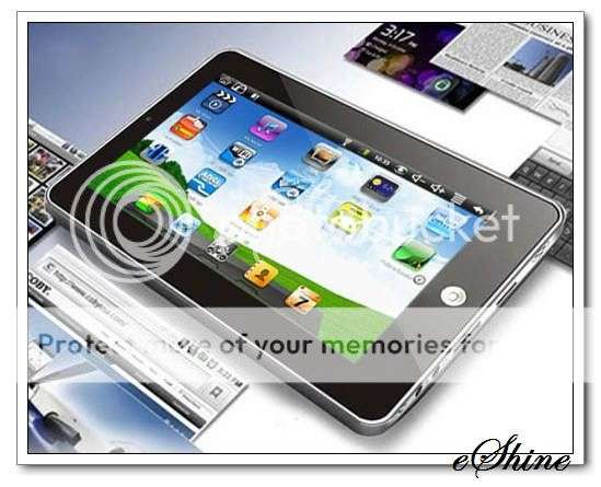 WiFi 7" Touch Screen TFT LCD Google Android 2.2 Tablet PC - Local Stock