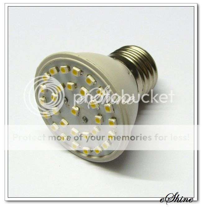 E27 Screw LED Lamp Bulb Energy Saving 3W 30 LED