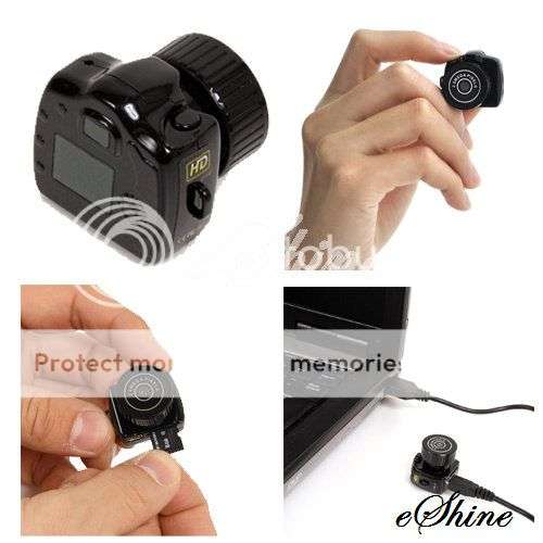Smallest Camera in the World - Mini Camera DV Spy Hidden Web Cam