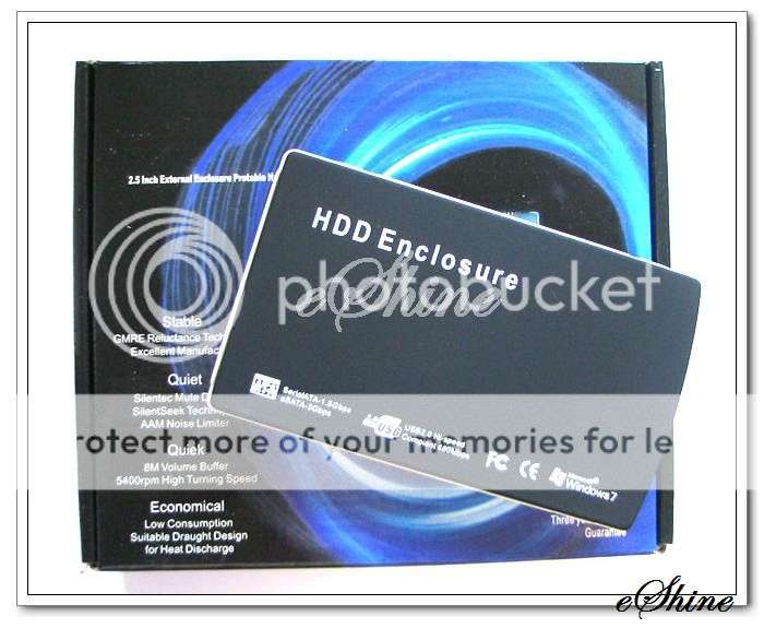 USB 2.0 2.5 HARD DRIVE SATA HDD EXTERNAL CASE ENCLOSURE