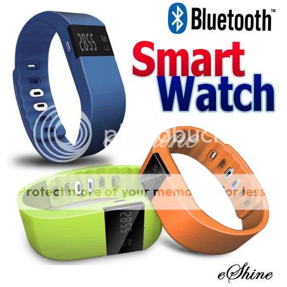 Bluetooth Smart Fitness Wrist Watch Health Sports Bracelet