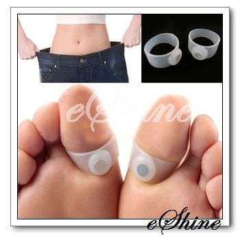 Silicone Magnetic Toe Rings - Lose Weight & Keep Slim - Revolutionary!