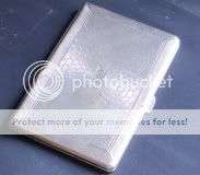 Cigarette Case - Silver Plated
