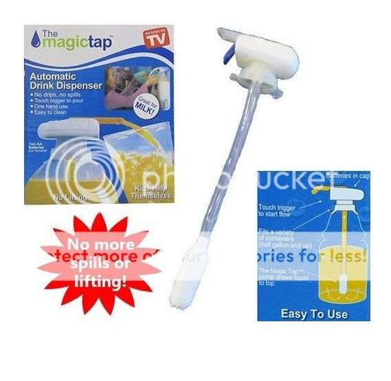 *LOCAL STOCK* New Magic Tap The spill proof automatic drink dispenser As Seen On TV Fast Ship