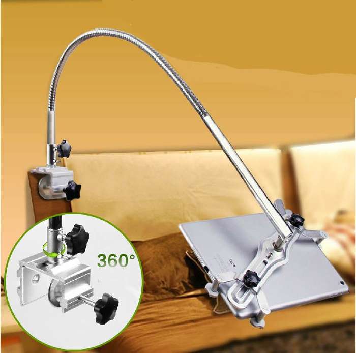 *LOCAL STOCK* X-LARGE Universal 360 Rotate Tablet Mount Holder for 4"-11" phone & Tablet 105cm
