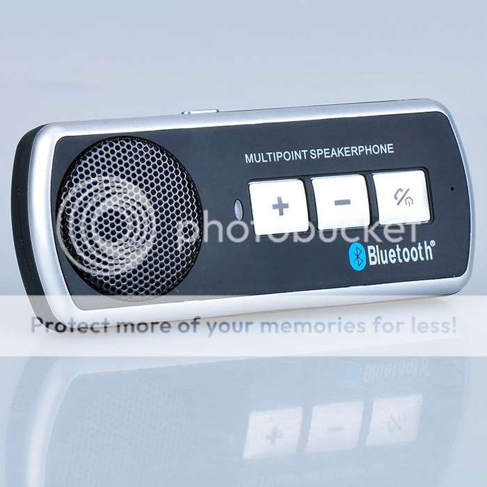 *LOCAL STOCK* Multi-point Handsfree In-car Bluetooth Speakerphone Car Kit Speakerphone