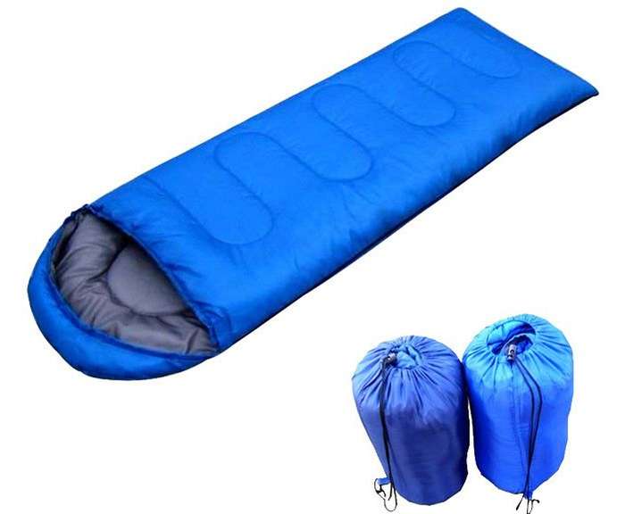 *LOCAL STOCK* outdoor camping sleeping bag summer camping envelope hooded sleeping bag