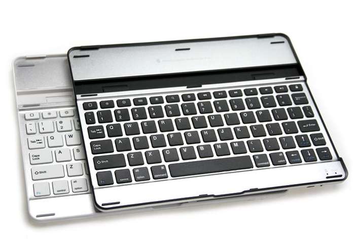 Slim Wireless Bluetooth Aluminium Case Keyboard Stand for iPad 2 / iPad 3 The new iPad