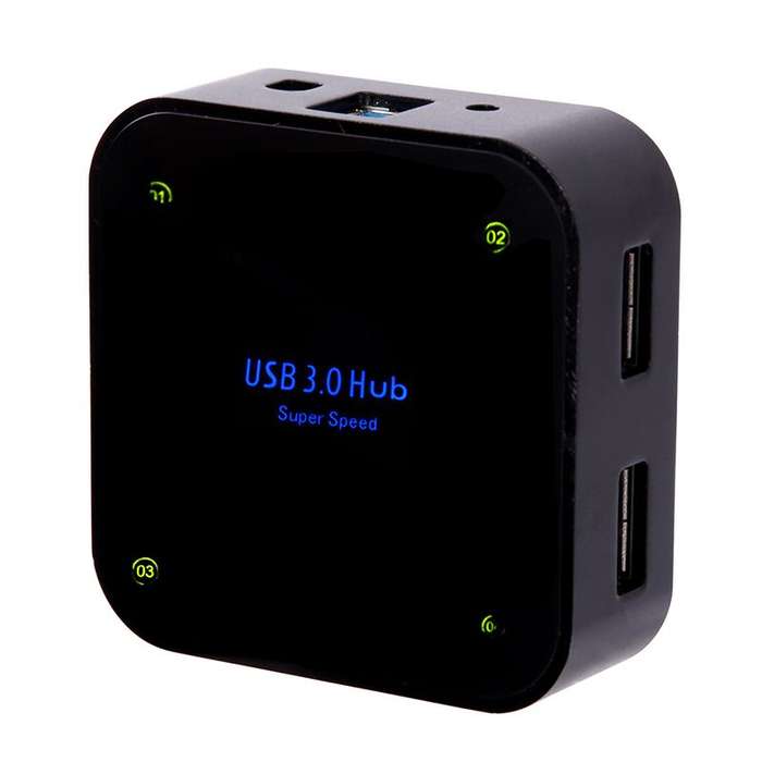 *LOCAL STOCK* AMAZING!!! Aluminum Alloy USB 3.0 5Gbps Super Speed 4 Ports HUB For Computer Notebook
