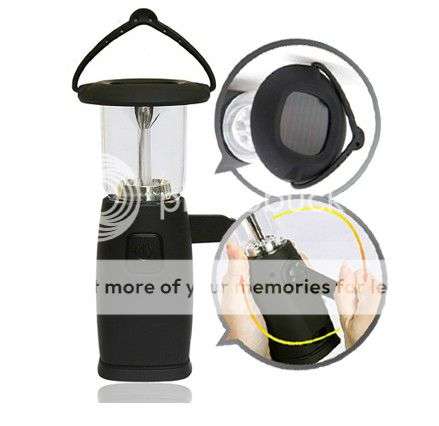 *LOCAL STOCK* Professional LED Portable Hand Crank Dynamo Solar Camping Bivouac Camp Lantern Light