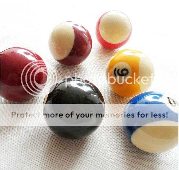 *LOCAL STOCK* Deluxe Billiard Pool Balls Set- BIG NUMBER Display