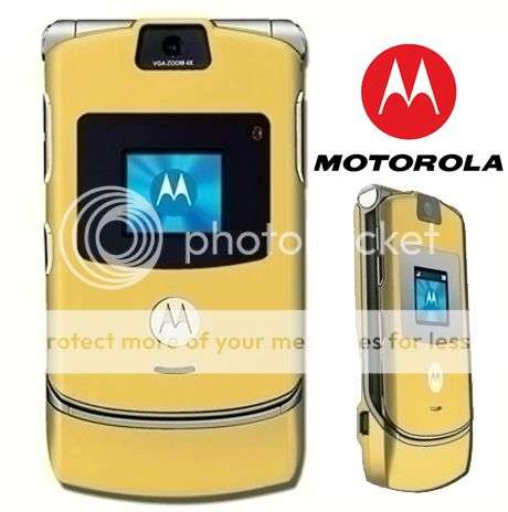 Clearance Sale !!! GENUINE Motorola RAZR V3,UNLOCKED Cellphone~Color Gold