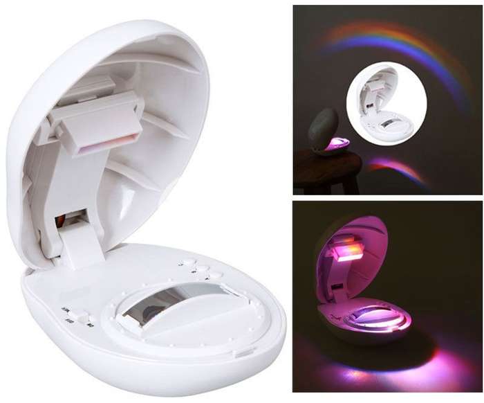 -LOCAL STOCK- Magic Romantic Rainbow In My Room LED Projector Lamp Night Light