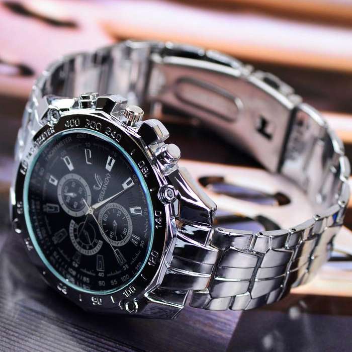 *LOCAL STOCK* Stainless Steel Strap Mens Quartz Watch Casual Wristwatch
