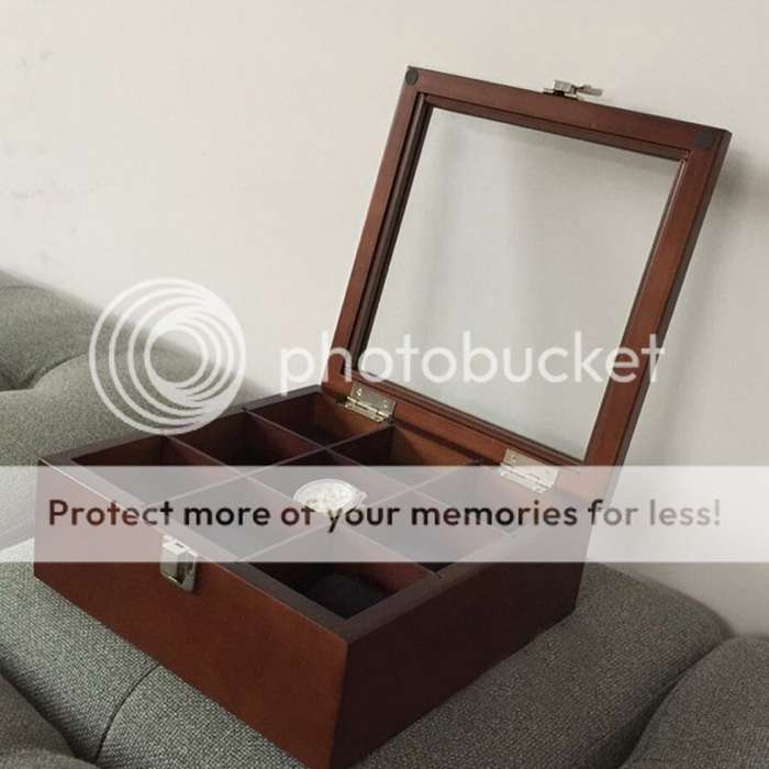 *LOCAL STOCK* Luxurious Classic 9 Slot Solid Wood  Watch Box Display Case Organizer Jewelry Storage
