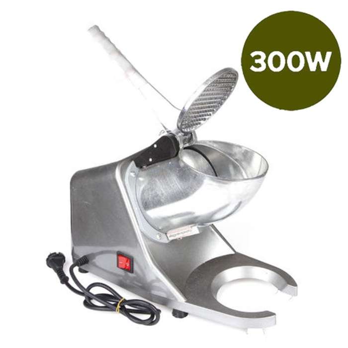 *LOCAL STOCK* 300W Electric Ice Shaver Machine Snow Cone Maker Stainless Steel Shaving Crusher