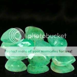 4.90Cts.(8pcs)  COLOMBIAN EMERALD PEAR CUT LOT! - DONT MISS OUT!