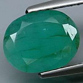 BEAUTIFUL1.38cts TOP OVAL CUT COLOMBIAN EMERALD- DON"T MISS OUT!