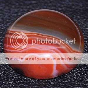 BEAUTIFUL ! 4.72ct Natural Oval Onxy Agate Cabochon Gemstone - EXCELLENT FOR JEWELRY