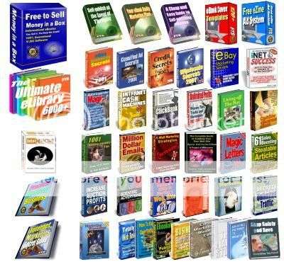 All ebooks in my collection (On DVD by post)