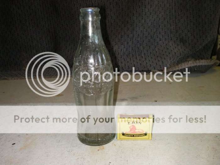 1937 coca cola bottle up for grabs sought after