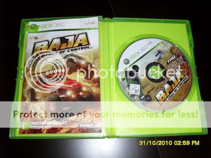 X BOX GAME - BAJA - EDGE OF CONTROL --