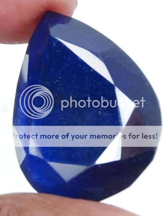 53.80cts Indian Blue Sapphire Gemstone - 100% Natural Sapphire Corundum