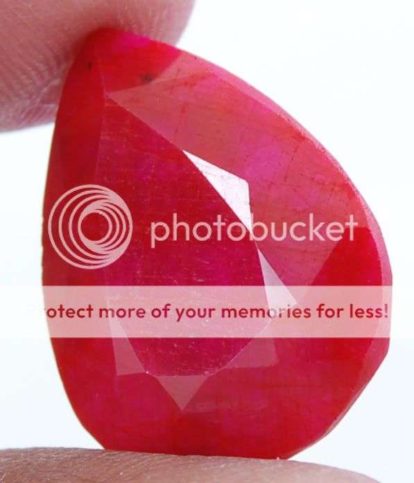 23.45cts Africa Red Ruby Gemstone