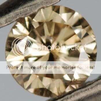 0.12 Cts Natural Untreated Champaigne Diamond - See all my items!
