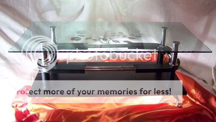 NEW Glass Coffee Cocktail Modern Unique Retro Table 912