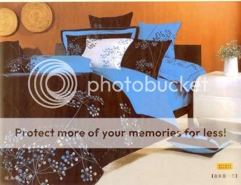 Blue & Black 6 Pc Duvet Sets