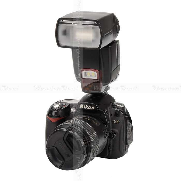 WANSEN WS 560 Flash Speedlite - For Canon, Nikon + Pentax, GN 50 (ISO 100), IGBT, Color Temp 5600k