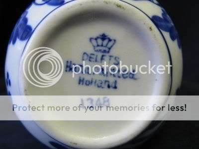 Delft mini vase
