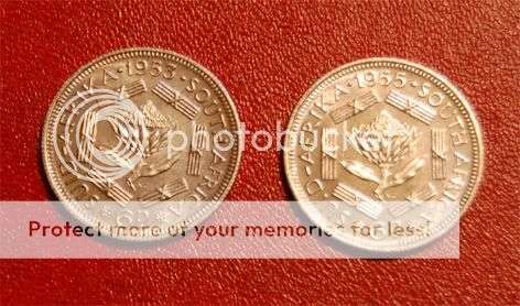 *** 1955 and 1953 Proof 6d ***