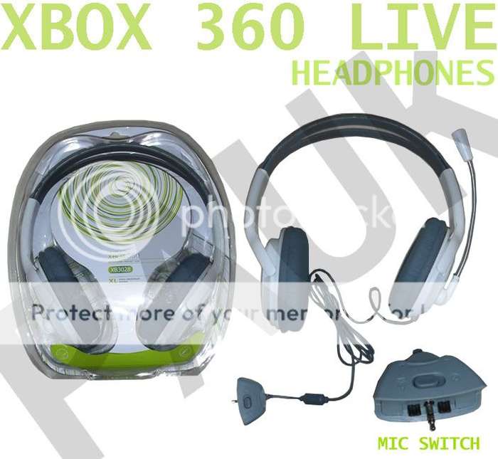 XBOX 360 LIVE HEADSET WITH MIC