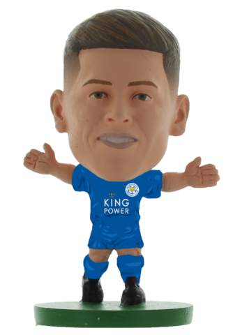SoccerStarz - Leicester Harvey Barnes - Home Kit (Classic) (Figure)