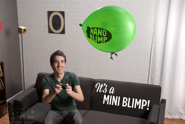 R/C Miniature Indoor Blimp.