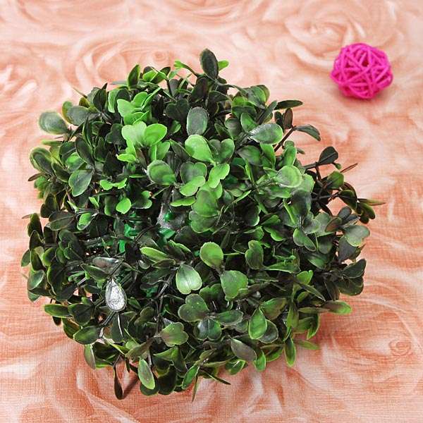 Plastic Artificial Topiary Ball Tree
