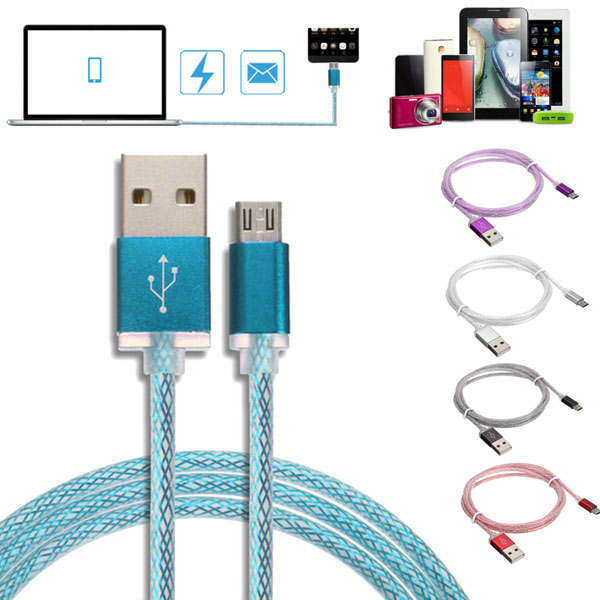 1M  Micro USB Charger Charging Sync Data Cable Cord for Tablet Cellphone