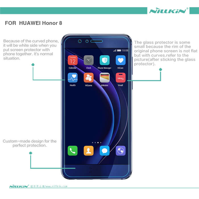 Nillkin Amazing H Anti-explosion 9H Hardness Tempered Glass Screen Protector Film for Huawei Honor 8