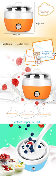 220V Homemade Automatic Yogurt Maker Electric Yogurt Cream Making Machine