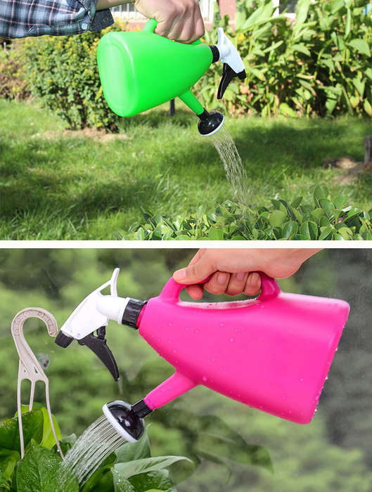 gardening dual use adjustable watering can
