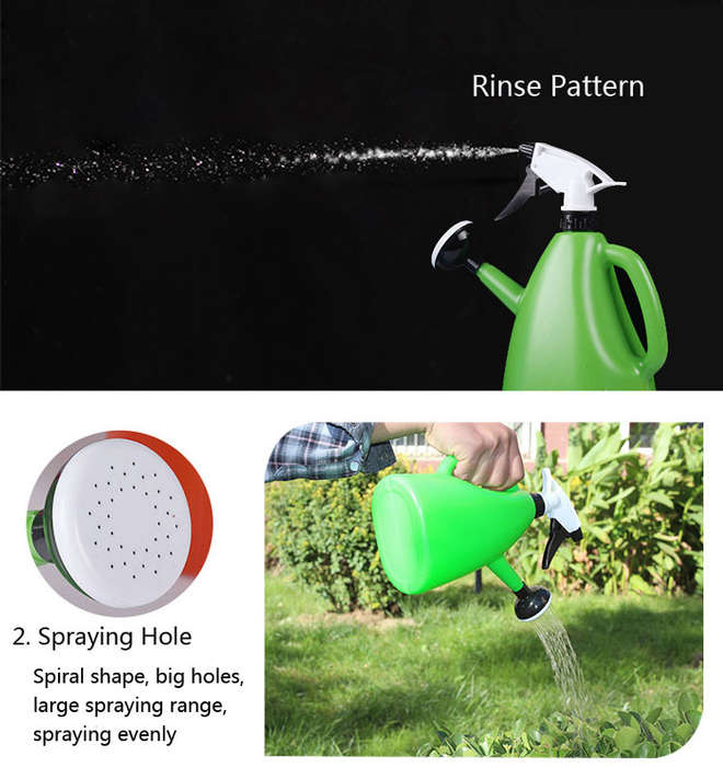 gardening dual use adjustable watering can