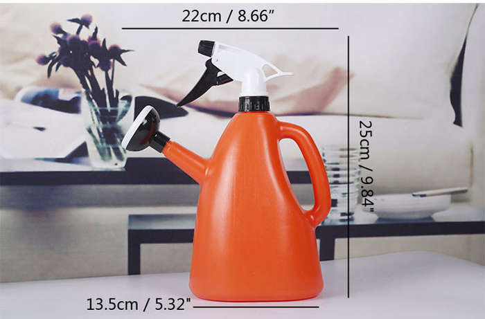 gardening dual use adjustable watering can
