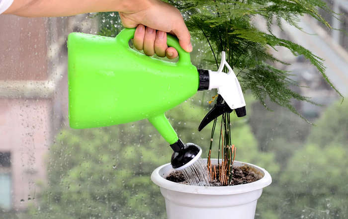 gardening dual use adjustable watering can