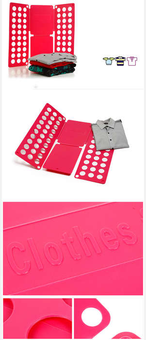 Magic Easy Speed Folder Clothes Pants Towel Folding Flip Fold Board