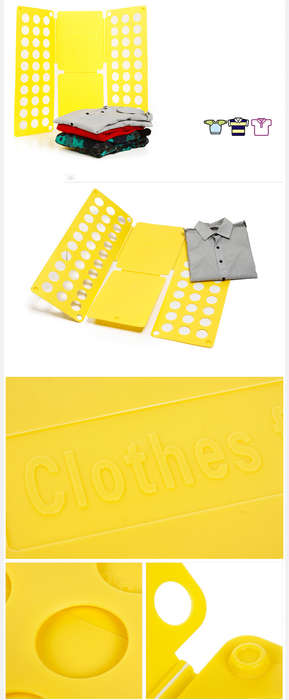 Magic Easy Speed Folder Clothes Pants Towel Folding Flip Fold Board