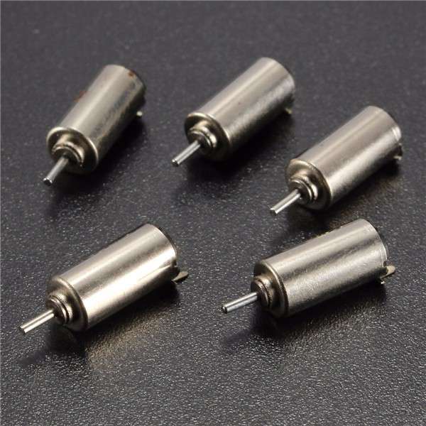 5pcs DC 3V 0.8mmx5mm Shaft 48500RPM Motor Electric Mini Coreless Motor
