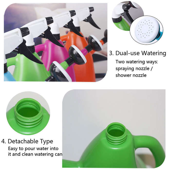 gardening dual use adjustable watering can